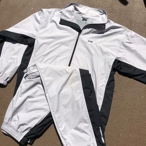 Vintage Reebok Gray Long Sleeve Track Suit